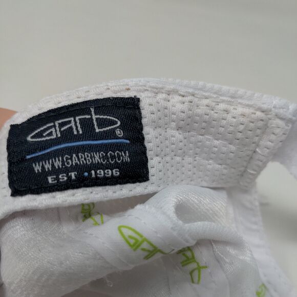 Garb Girl's Strapback Hat White Size Ages 5-12 Embroidered Golf Logo - Picture 8 of 9